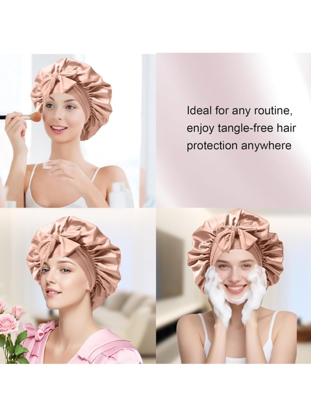 NWT Satin Bonnet - Picture 7 of 7